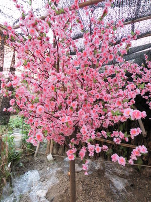 仿真桃花树 047